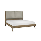 Napa King Leather Bed