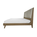 Napa Cal King Leather Bed