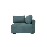 Cayo Right Arm Leather Corner Sectional