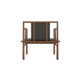 Ming Leather Lounge Chair